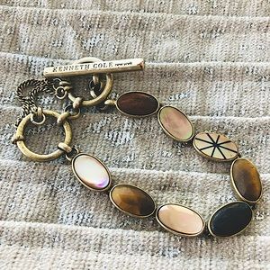 Kenneth Cole gold metal bracelet